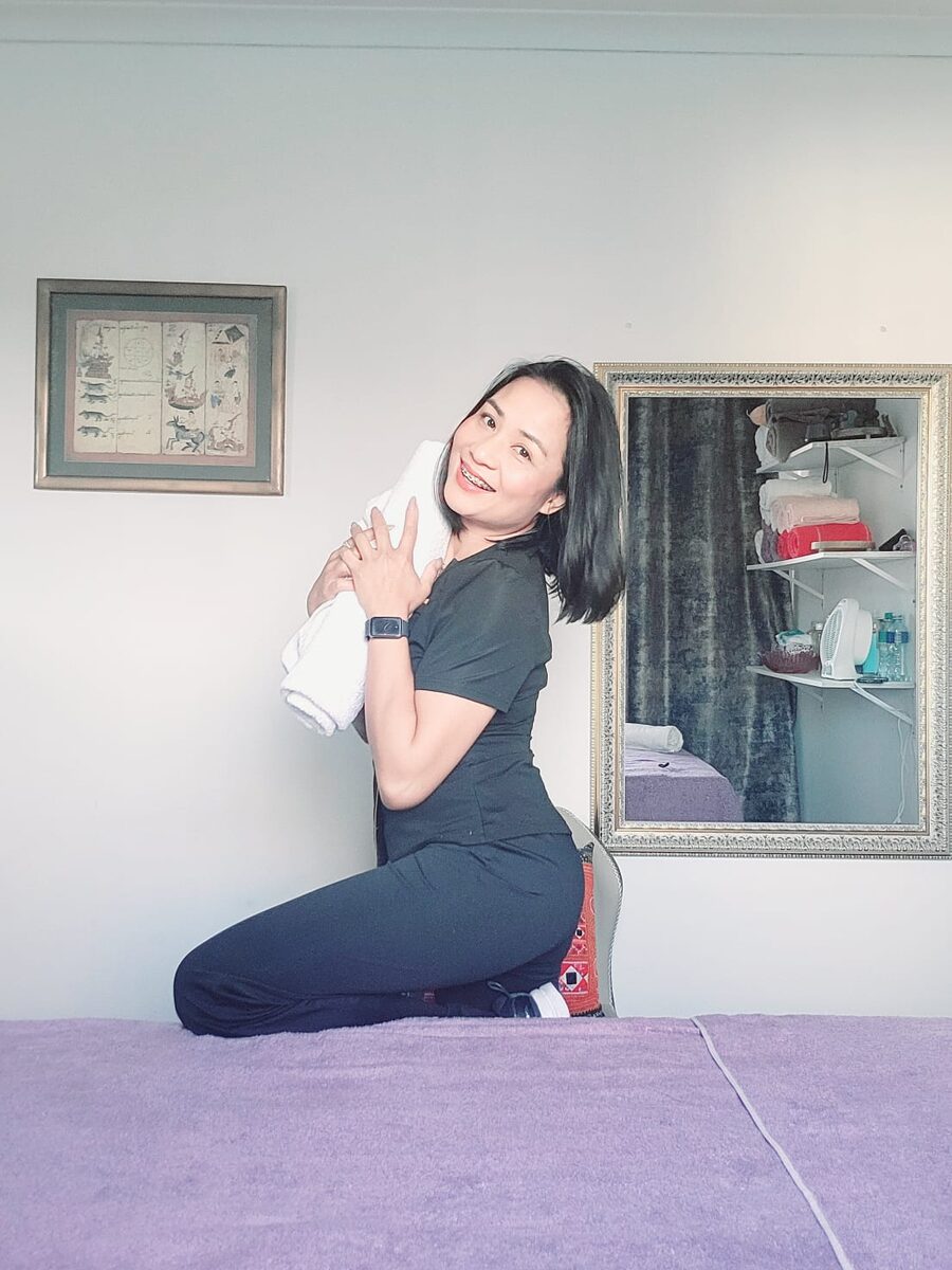 Yuwaree in the studio